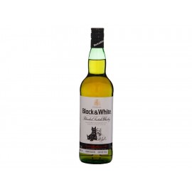 Caja de Whisky Black & White 750 ml - Envío Gratuito