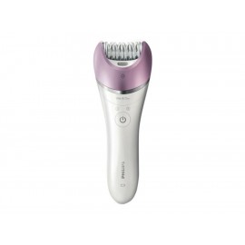 Philips Depiladora Satinelle Advanced BRE630 Color Blanco Morado - Envío Gratuito
