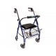 Medical Store Andadera Aluminio Rollator Esmaltada - Envío Gratuito