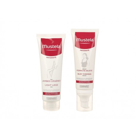 Mustela Set de Cuidado Gel Piernas Ligeras Sérum Firmeza de Busto - Envío Gratuito