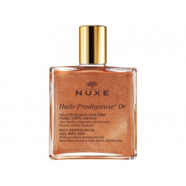 Aceite toque seco multifunción con glitter Nuxe Huile Prodigieuse Or 50 ml - Envío Gratuito