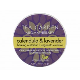 Ungüento curativo de caléndula y lavanda Tea Garden Aromatherapy 70 g - Envío Gratuito