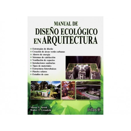 Manual de Diseño Ecológico en Arquitectura - Envío Gratuito