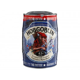 Cerveza Importada Hobgoblin Ambar 5 litros - Envío Gratuito