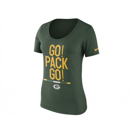 Playera Nike NFL Green Bay Packers para dama - Envío Gratuito