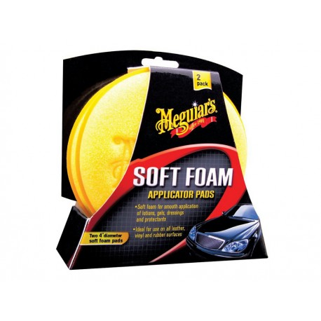 Paquete de esponjas aplicadoras Meguiar's amarillo - Envío Gratuito