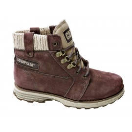 Bota de piso Caterpillar vino - Envío Gratuito