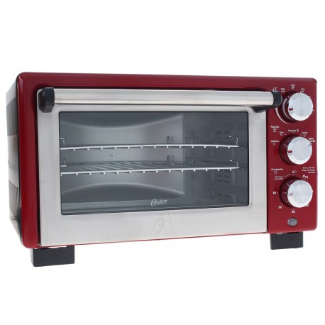 Oster Horno Tostador y Parrilla Rojo TSSTTV7118R-013 - Envío Gratuito
