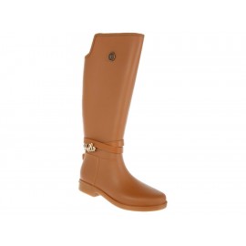 Bota para lluvia Loly In the Sky camello - Envío Gratuito