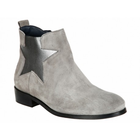 Botín liso Tommy Hilfiger gris - Envío Gratuito