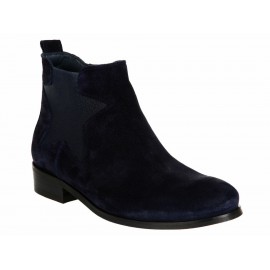 Botín liso Tommy Hilfiger azul marino - Envío Gratuito