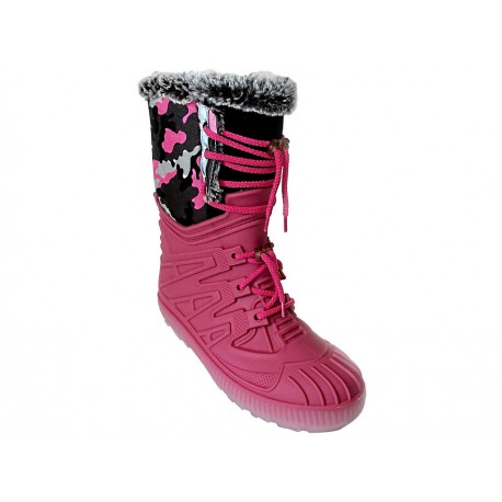 Bota lisa G&G rosa - Envío Gratuito