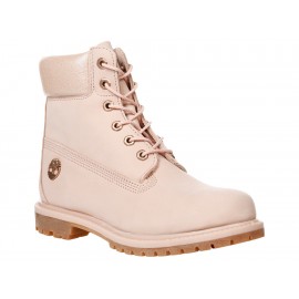 Bota lisa Timberland rosa claro - Envío Gratuito