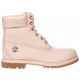 Bota lisa Timberland rosa claro - Envío Gratuito