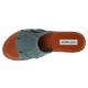 Sandalia lisa Steve Madden azul - Envío Gratuito