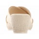 Sandalia wedge Ramiro Olivera oro rosa - Envío Gratuito