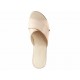 Sandalia wedge Ramiro Olivera oro rosa - Envío Gratuito