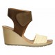 Julio de Mucha Sandalia Wedge - Envío Gratuito