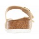 Sandalia lisa Birkenstock crema - Envío Gratuito