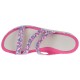 Sandalia lisa Crocs rosa - Envío Gratuito