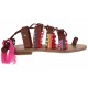 Sandalia G by Guess café - Envío Gratuito