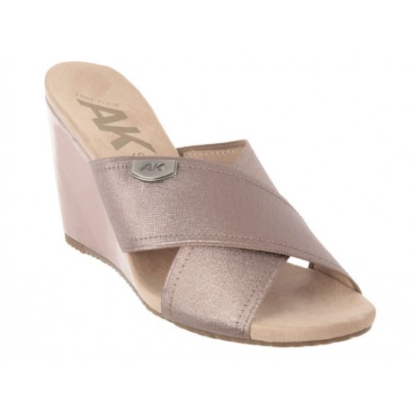 Sandalia lisa Anne Klein taupe - Envío Gratuito