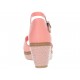 Sandalia wedge Tommy Hilfiger coral - Envío Gratuito