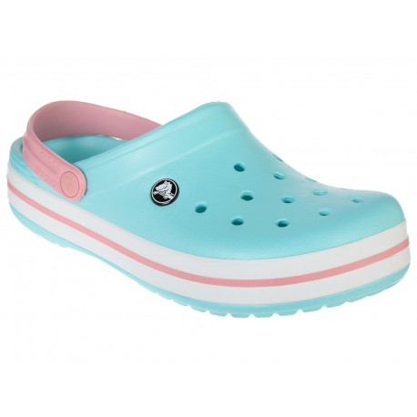 Sandalia lisa Crocs azul claro