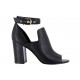 Zapato abierto Nine West negro - Envío Gratuito