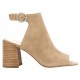 Sandalia lisa Nine West natural - Envío Gratuito