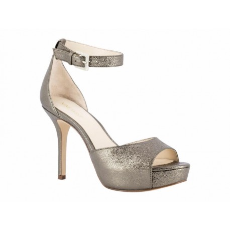 Sandalia lisa Nine West oro - Envío Gratuito