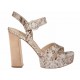 Sandalia animal print Guess - Envío Gratuito