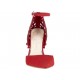 Zapatilla lisa Jessica Simpson rojo - Envío Gratuito