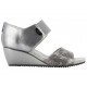 Zapato abierto Anne Klein pewter - Envío Gratuito