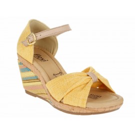 Sandalia wedge lisa Flexi - Envío Gratuito