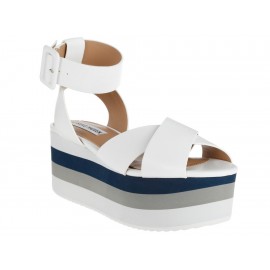 Sandalia lisa Steve Madden blanco - Envío Gratuito