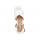 Sandalia lisa Steve Madden blanco - Envío Gratuito