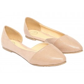 Balerina lisa LOB beige - Envío Gratuito
