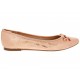 Balerina lisa Arezzo oro rosa - Envío Gratuito