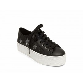 Tenis estampado Steve Madden negro - Envío Gratuito