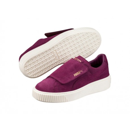 Tenis liso Puma morado - Envío Gratuito