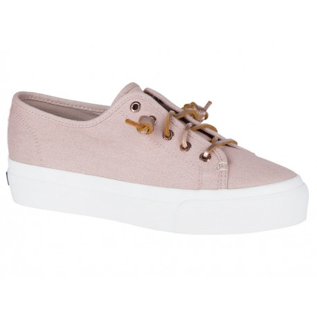 Tenis liso Sperry rosa claro - Envío Gratuito