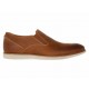 Zapato Mocasín Clarks Franson Stride de piel café - Envío Gratuito