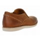 Zapato Mocasín Clarks Franson Stride de piel café - Envío Gratuito