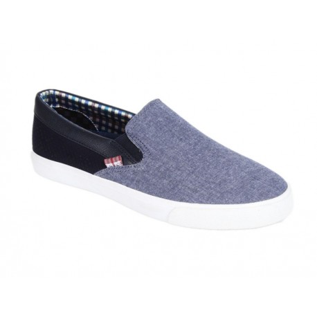 Ben Sherman Alpargata de 1 Tiempo Azul Marino - Envío Gratuito