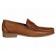 Zapato mocasín Michel Domit piel miel - Envío Gratuito