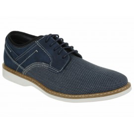 Zapato derby Steve Madden Kershaw azul - Envío Gratuito