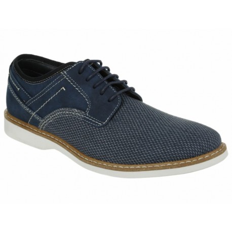Zapato derby Steve Madden Kershaw azul - Envío Gratuito