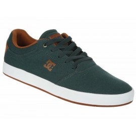 DC Shoes Tenis Crisis TX de Mezcla Sintética Verde Militar - Envío Gratuito