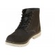 Levi's Bota Casual de Gamuza con Agujeta Café - Envío Gratuito